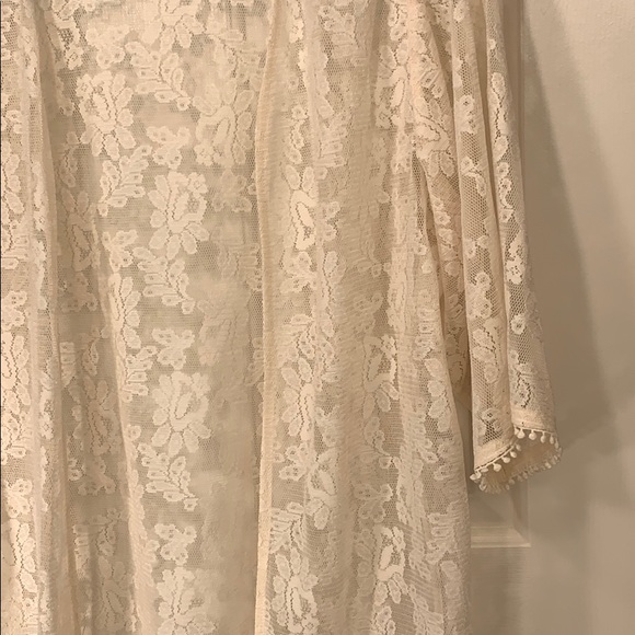 Express open face lace kimono - Picture 4 of 6